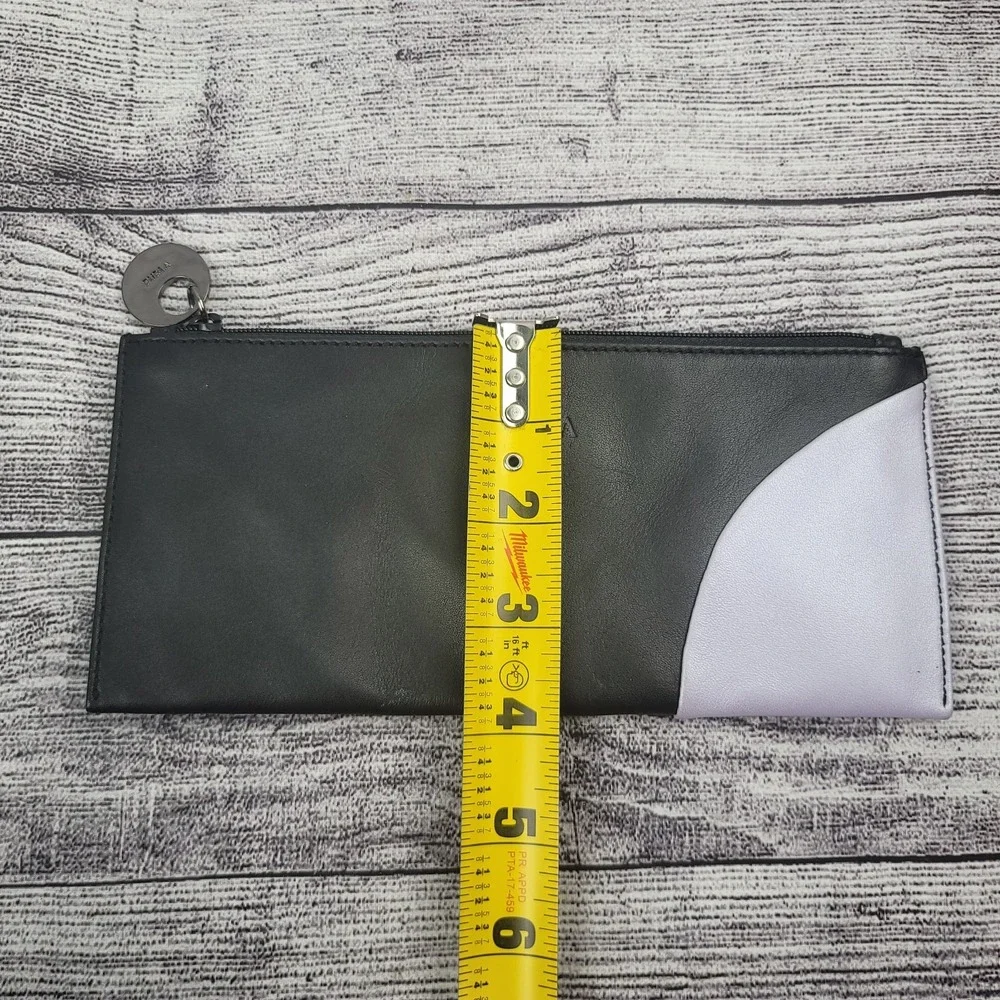 Furla Zip Pouch Wallet Black/Lilac